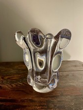 Vase cristal vers 1950 - en,