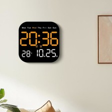 Horloge LED Murale avec