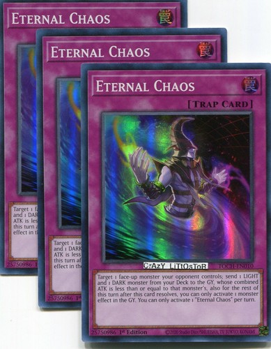Oh eternal chaos 1st - yu-gi-oh,