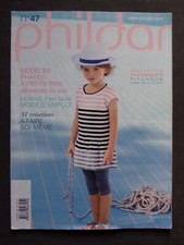 § catalogue laine tricot PHILDAR n° 47 enfants - pitchoun printemps été 2011