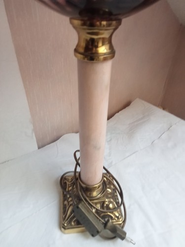Lampe pétrole ancien - à,