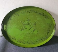 Ancien Grand Plateau Ovale en