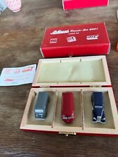 EXCEPTIONNEL SCHUCO PICCOLO SET 2001 DKW COMBI VW T1 MERCEDES D.R.G.M GERMANY