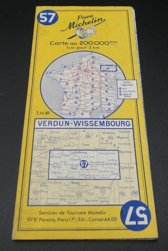 Ancienne carte routière - ancienne,