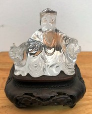 Sujet en cristal Chine " sage