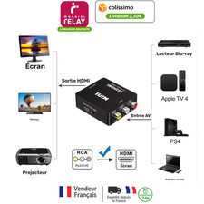 Adaptateur Convertisseur AV2