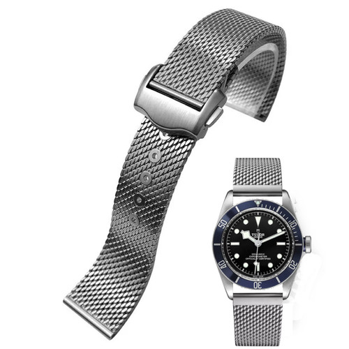 Steel milanese mesh - mesh, band