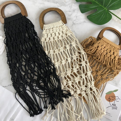 Femme coton crochet sac - crochet,