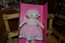 corolle doudou neuf en chiffon lili rose tendre epuisse la derniere 