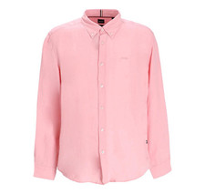BOSS Chemise Homme Slim Fit En Lin MODÈLE H ROAN BD Et C1 243 50520283 Rose