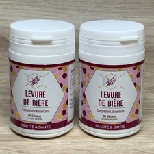 DOMAINE APICOLE CHEZELLES Levure de Bière beauté Cheveux Ongles 2X80 Gél 08/26