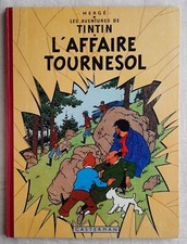 TINTIN L'AFFAIRE TOURNESOL  HERGE  DANEL 1ER TRIMESTRE 1962 TBE