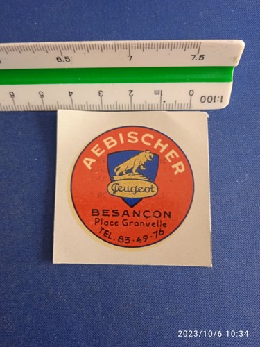 Chromo transfert peugeot - chromo,