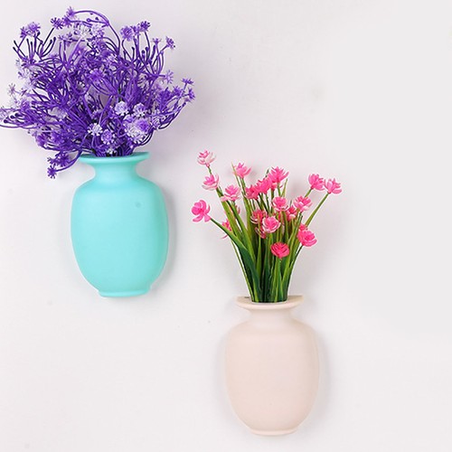 Pcs vase mural fleurs - vase, À
