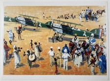 Escale de la Croisière Noire à Fort Lamy par Albert Brenet