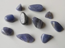 Lot de  10 Tanzanite polies (64 Carat) - Tanzanie