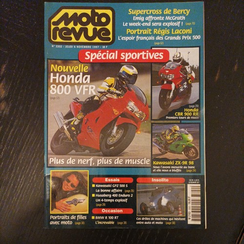 Moto revue 3302 honda cbr - revue, 900
