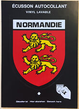 CP BLASON ADHÉSIF NORMANDIE  (4)