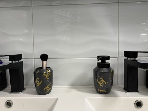 Set accessoires salle bain - set,