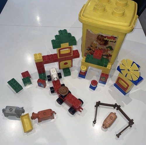 Boîte lego duplo - duplo, vintage