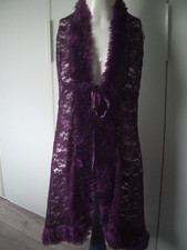 Déshabillé femme sexy violet