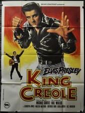 King Créole R1980 Original 47X63 Français Film Affiche Elvis Presley Carolyn