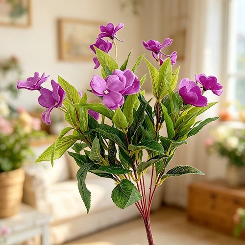 Fleurs artificielles impatiens - artificielles,