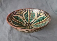 Ancien plat mokhfia 19 ème