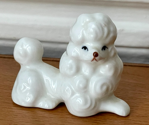 Adorable statuette chien - statuette,