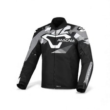 Veste Moto Macna Admyre Transformable En Sac À Dos Smlxl Blanc, Gris, Noir