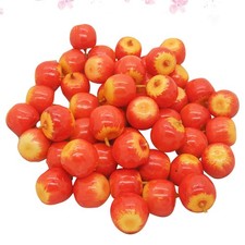  100 Pcs Fruit Decoratif Décorations Fruits Accessoires Photo Simulation