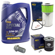 5L Huile Set De Inspection Carburant Filtre à Bouchon D'Huile pour Mercedes