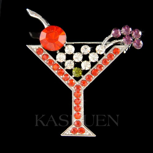 Martini cocktail verre avec - martini,