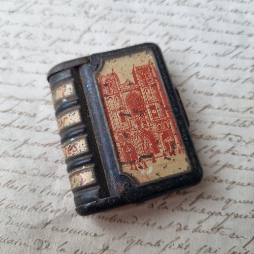 Boite souvenir nantes tole - souvenir,