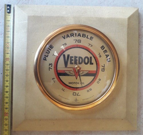 Veedol motor oil baromètre - veedol,