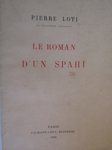 Roman spahi pierre - roman, /