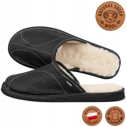 Chaussons homme tylbut cuir - chaussons,
