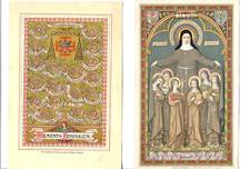 2 grandes images pieuses -