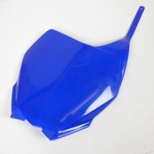 Plaque numéro avant UFO bleu