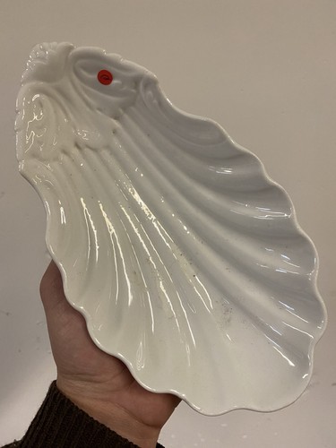 Coquille porcelaine ravier - porcelaine,