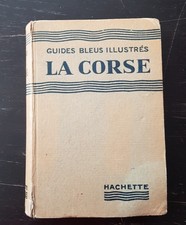 Les GUIDES BLEUS Corse 1950