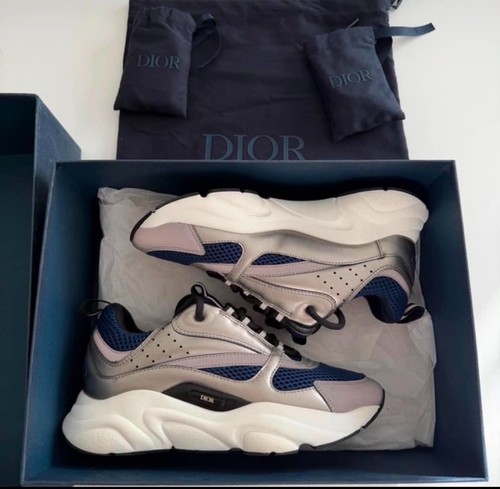 Sneakers b22 dior bleu marine