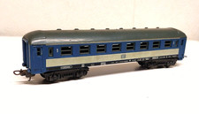 Voiture voyageur DB bleu et