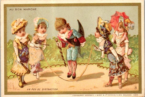 Chromos bon marche - au,