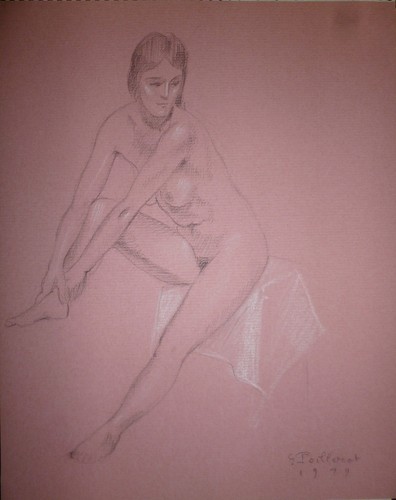 Gilbert poillerat dessin - dessin, au