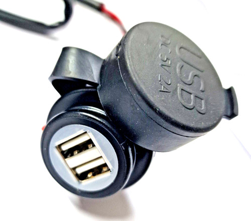 Prise moto usb - prise, 2