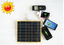 Chargeur Panneau solaire photovoltaïque 5W  camping car  rando voyage travel