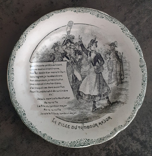 Assiette porcelaine choisy - porcelaine,
