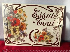 Plaque Émaillée pour Déco