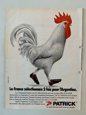 PUBLICITE PATRICK - CHAUSSURES FOOTBALL EQUIPE DE FRANCE